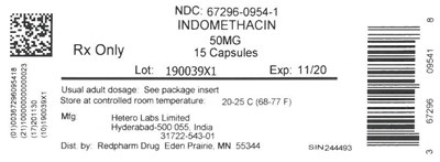 Label (Indomethacin 0954)